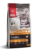 Blitz Adult Cat для взрослых кошек (развес) (Индейка, Развес) Blitz Adult Cat для взрослых кошек (развес) (Индейка, Развес)