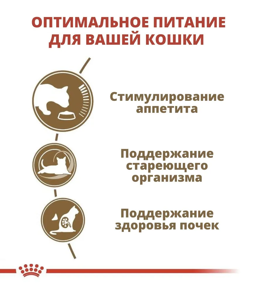 Royal Canin Ageing +12 для кошек старше 12 лет