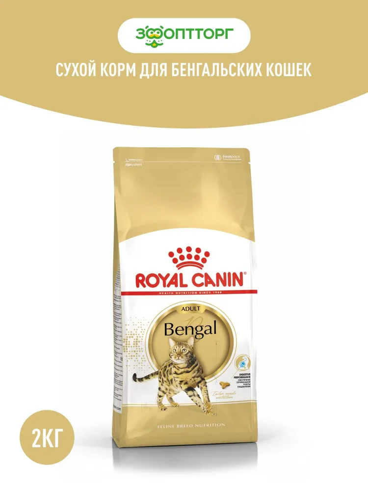 Royal Canin Bengal Adult для взрослых кошек бенгальской породы