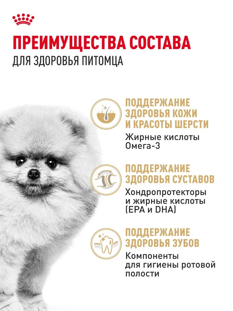 Royal Canin Pomeranian Adult Dry корм для собак породы померанский шпиц