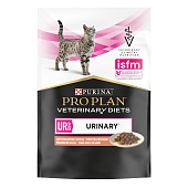 Pro Plan Veterinary Diets UR Urinary пауч для кошек при МКБ (Лосось, 85 г.)