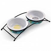 Triol CB13 Миска керамическая на подставке "Глазурь"