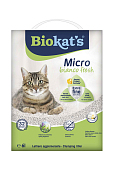 BIOKAT'S Bianco Fresh наполнитель минеральный комкующийся весенний аромат (5 кг., 6 л.)