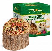 Triol Лакомство в пеньке с Овощами для грызунов
