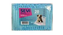 SEVI пеленки впитывающие для животных (40 х 60 см., 20 шт.)