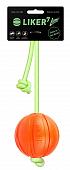 Collar мячик лайкер "Люми" на шнуре для собак Collar мячик лайкер "Люми" на шнуре для собак