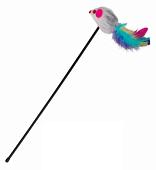 Trixie удочка для кошек с мышкой пропитанная мятой