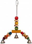 Triol BR-58 игрушка "Подвеска-бусинки" для птиц