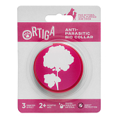 Ortiga Антипаразитарный универсальный БИО-ошейник от блох и клещей (65 см) (Жимолость)