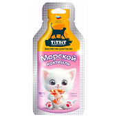 TiTBiT Морской коктейль лакомство для кошек
