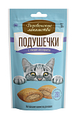 Деревенские лакомства "Подушечки с пюре" лакомство для кошек (Краб, 30 г.)
