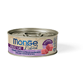 Monge Cat Natural консервы для кошек (кусочки) (Тунец, курица и говядина, 80 г.) Monge Cat Natural консервы для кошек (кусочки) (Тунец, курица и говядина, 80 г.)