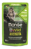 Monge Bwild Cat Grain free пауч для кошек (Кабан с овощами, 85 г.)