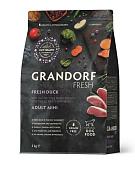 Grandorf FRESH Dog Duck & Potato Mini корм для взрослых собак мелких пород (Утка и батат, 3 кг.) Grandorf FRESH Dog Duck & Potato Mini корм для взрослых собак мелких пород (Утка и батат, 3 кг.)