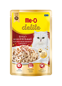 ME-O Delite пауч для взрослых кошек (в желе) (Тунец и куриная голень, 70 г.)