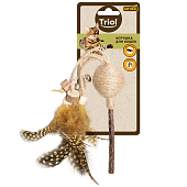 Triol игрушка Natural "Леденец на палочке" для кошек