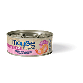 Monge Cat Jelly консервы для кошек (желе) (Тунец и креветки, 80 г.) Monge Cat Jelly консервы для кошек (желе) (Тунец и креветки, 80 г.)