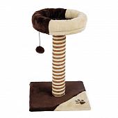 Triol CT-31 Стойка-когтеточка с лежанкой с шариком Triol CT-31 Стойка-когтеточка с лежанкой с шариком