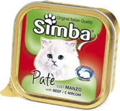 Simba Cat консервы для кошек (паштет)