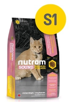 Nutram Sound Kitten S1 корм для котят