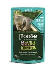 Monge Bwild Cat Grain free пауч для кошек