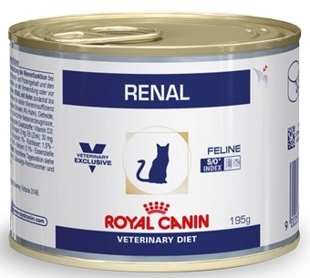 Royal Canin Renal консервы для кошек при хронической почечной недостаточности (паштет 195 г.)