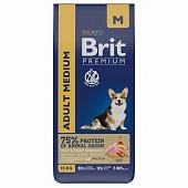 Brit Premium Dog Adult Medium для взрослых собак средних пород