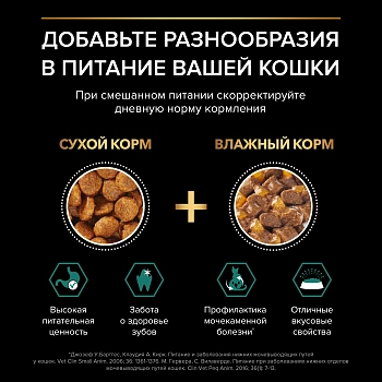 Pro Plan Nutrisavour Sterilised пауч для стерилизованных кошек и котов (кусочки в желе)