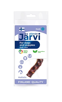 Jarvi вяленое лакомство утиная шея для щенков и собак всех пород