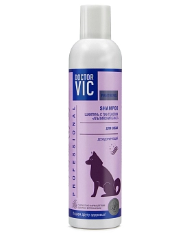 Doctor VIC шампунь для собак с пантенолом альпийский букет