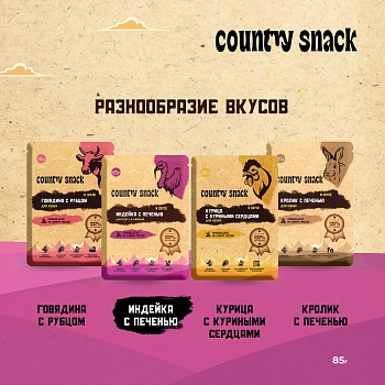 Country snack пауч для котят (в соусе)