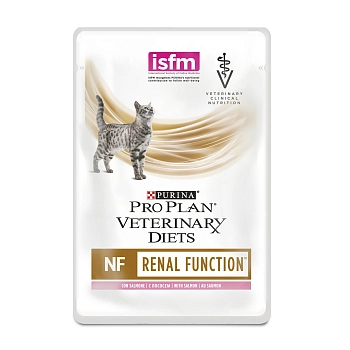 Pro Plan Veterinary Diets NF Renal Function пауч для кошек при патологии почек (кусочки в соусе)