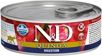 Farmina N&D Cat Quinoa Wet Food Digestion консервы для кошек для поддержания пищеварения