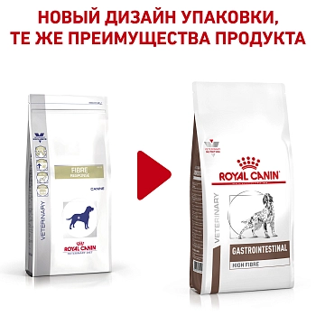 Royal Canin Gastrointestinal High Fibre корм для собак при нарушениях пищеварения