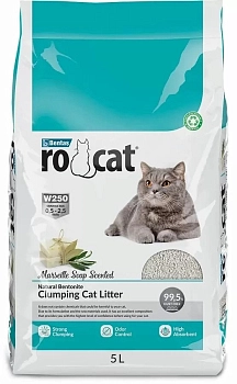 RO-CAT наполнитель минеральный комкующийся Marseille Soap