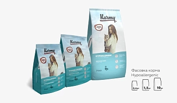 Karmy Hypoallergenic сухой корм для кошек, склонных к пищевой аллергии