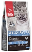 Blitz Sterilised Cat для стерилизованных кошек и кастрированных котов (развес)
