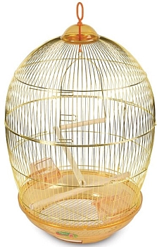 Triol 480G клетка для птиц (золото)
