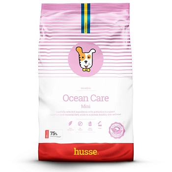 Husse Ocean Care Mini корм гипоаллергенный для взрослых собак мелких пород