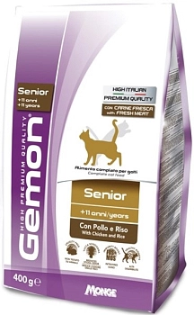 Gemon Cat Senior корм для пожилых кошек