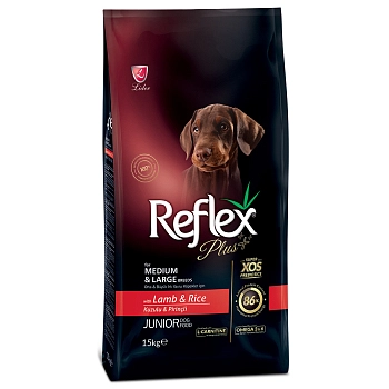 Reflex Plus Medium & Large Junior сухой корм для щенков средних и крупных пород