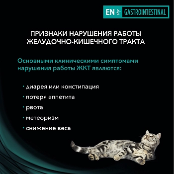 Pro Plan Veterinary Diets EN Gastrointestinal пауч для кошек при патологии ЖКТ