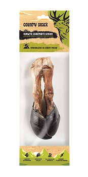 Country snack лакомство "Копыто северного оленя сушеное" для собак