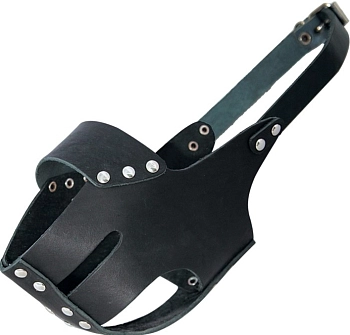 Гамма намордник кожаный универсальный №4