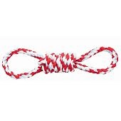 Trixie игрушка для собак канат плетеный с двумя петлями