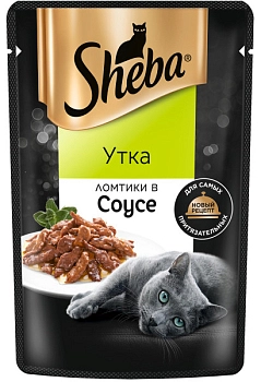 Sheba Ломтики в соусе пауч для кошек