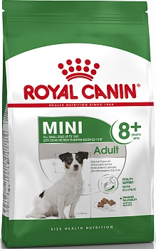Royal Canin Mini Adult 8+ для собак старше 8 лет мелких пород