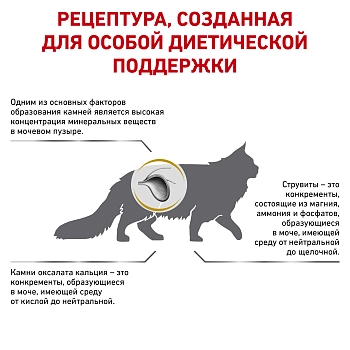 Royal Canin Urinary S/O корм для кошек при лечении МКБ