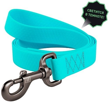 Collar поводок Waudog Waterproof светящийся