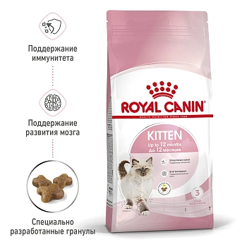 Royal Canin Kitten для котят от 4 месяцев